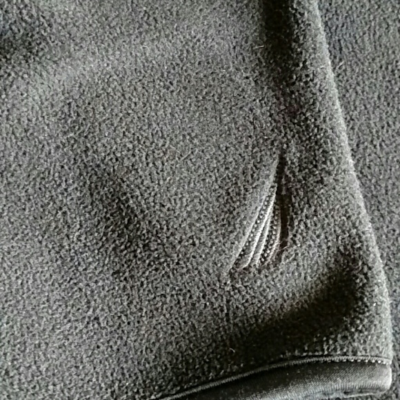 Nautica Black Fleece Full Zip Up Jacket - Picture 4 of 7